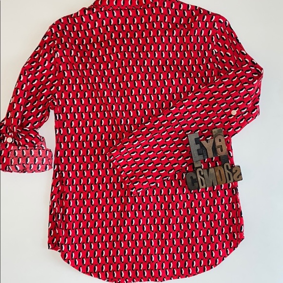 VICTORIA’S SECRET Flannel 🐧Penguin Print PJ Top ONLY - Picture 7 of 8